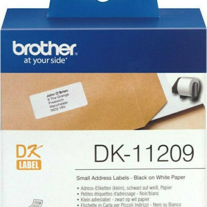 Brother 800 Αυτοκόλλητες Ετικέτες σε Ρολό για Εκτυπωτή Ετικετών 62x29mm