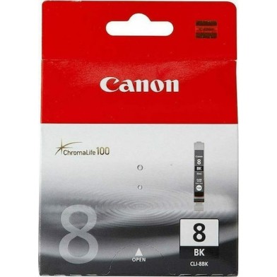 Canon CLI-8 Γνήσιο Μελάνι Εκτυπωτή InkJet Μαύρο (0620B001)