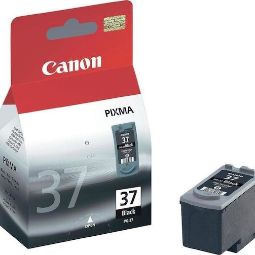 Canon PG-37 Γνήσιο Μελάνι Εκτυπωτή InkJet Μαύρο (2145B001)
