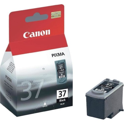 Canon PG-37 Γνήσιο Μελάνι Εκτυπωτή InkJet Μαύρο (2145B001)
