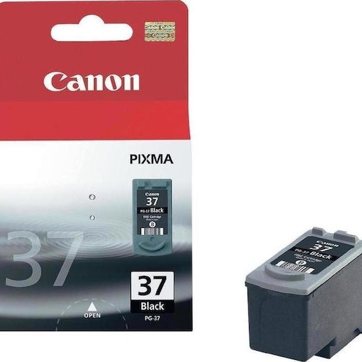 Canon PG-37 Γνήσιο Μελάνι Εκτυπωτή InkJet Μαύρο (2145B001)