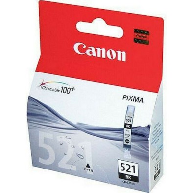 Canon CLI-521 Γνήσιο Μελάνι Εκτυπωτή InkJet Μαύρο (2933B001)
