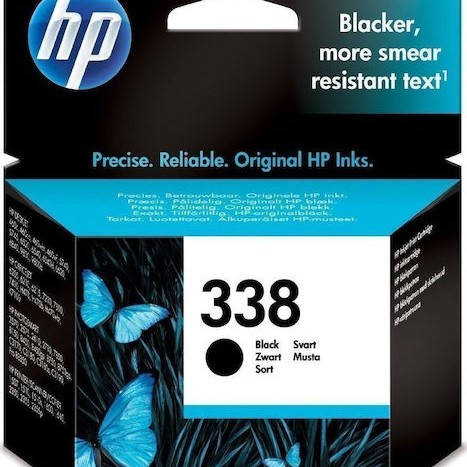 HP 338 Γνήσιο Μελάνι Εκτυπωτή InkJet Μαύρο (C8765EE)