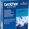 Brother LC980 Γνήσιο Μελάνι Εκτυπωτή InkJet Κυανό (LC-980C)