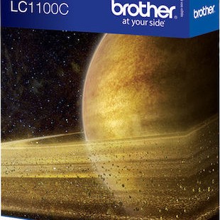 Brother LC1100 Γνήσιο Μελάνι Εκτυπωτή InkJet Κυανό (LC-1100C)
