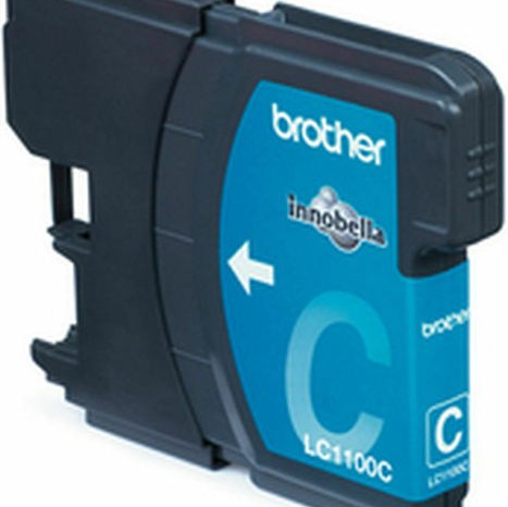 Brother LC1100 Γνήσιο Μελάνι Εκτυπωτή InkJet Κυανό (LC-1100C)