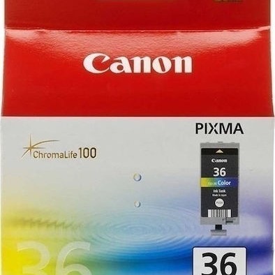 Canon CLI-36 Γνήσιο Μελάνι Εκτυπωτή InkJet Πολλαπλό (Color) (1511B001)