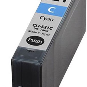 Canon CLI-521 Γνήσιο Μελάνι Εκτυπωτή InkJet Κυανό (2934B001)