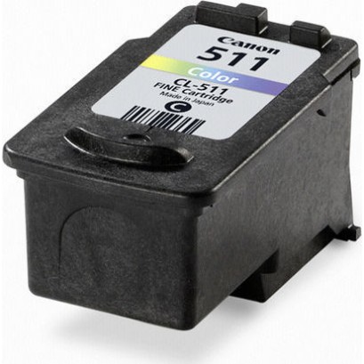 Canon CL-511 Γνήσιο Μελάνι Εκτυπωτή InkJet Πολλαπλό (Color) (2972B001)