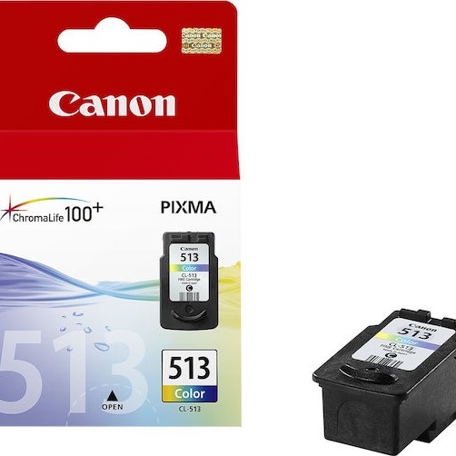 Canon CL-513 Γνήσιο Μελάνι Εκτυπωτή InkJet Πολλαπλό (Color) (2971B001)