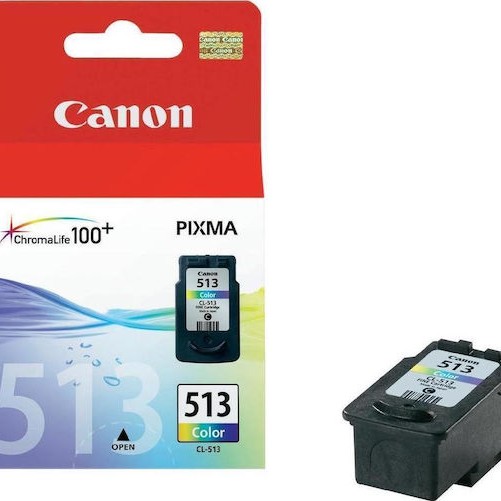 Canon CL-513 Γνήσιο Μελάνι Εκτυπωτή InkJet Πολλαπλό (Color) (2971B001)
