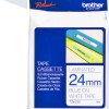 Brother Ταινία Ετικετογράφου 8m x 24mm σε Λευκό Χρώμα