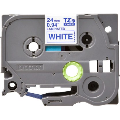 Brother Ταινία Ετικετογράφου 8m x 24mm σε Λευκό Χρώμα