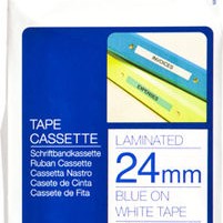 Brother Ταινία Ετικετογράφου 8m x 24mm σε Λευκό Χρώμα