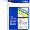 Brother Ταινία Ετικετογράφου 8m x 24mm σε Λευκό Χρώμα