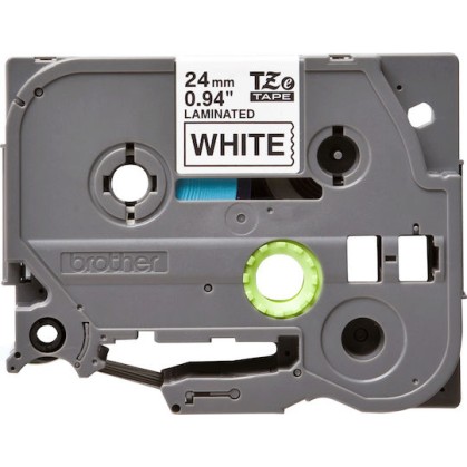 Brother Ταινία Ετικετογράφου 8m x 24mm σε Λευκό Χρώμα