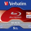 Verbatim BD-RE 2x 50GB 5τμχ