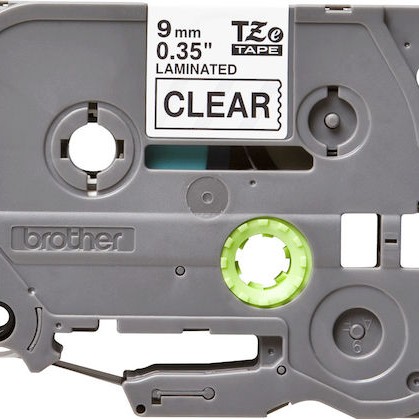 Brother Ταινία Ετικετογράφου 8m x 9mm σε Διάφανο Χρώμα