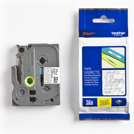 Brother P-touch Ταινία Ετικετογράφου σε Λευκό Χρώμα