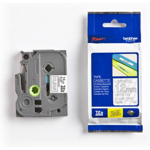 Brother P-touch Ταινία Ετικετογράφου σε Λευκό Χρώμα