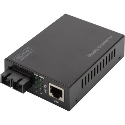Digitus Gigabit Media Converter, RJ45 / SC