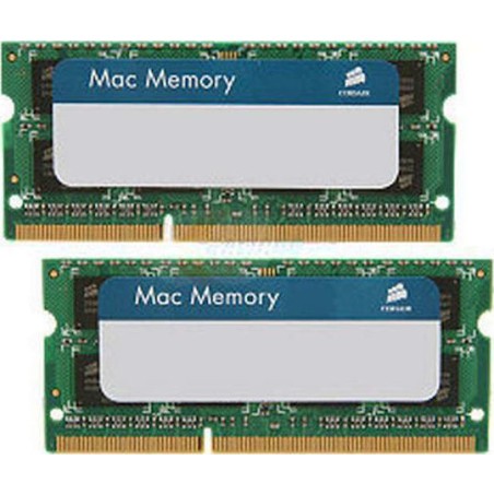 Corsair Mac Memory DDR3 8GB RAM με 2x4GB Modules και Ταχύτητα 1333 για Laptop