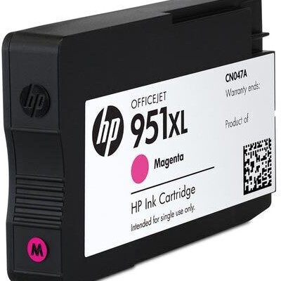 HP 951XL Γνήσιο Μελάνι Εκτυπωτή InkJet Ματζέντα (CN047AE)