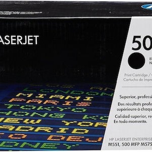 HP 507A Γνήσιο Toner Laser Εκτυπωτή Μαύρο 5500 Σελίδων (CE400A)