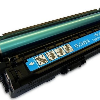 HP 507A Γνήσιο Toner Laser Εκτυπωτή Κυανό 6000 Σελίδων (CE401A)