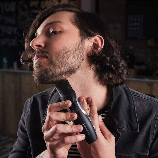 Remington Επαναφορτιζόμενη Κουρευτική Μηχανή Μαύρη MB320C