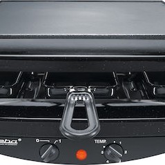 Steba RC 3 Plus Επιτραπέζια Ηλεκτρική Ψησταριά 1450W Ανοξείδωτη με Ρυθμιζόμενο Θερμοστάστη 26x36εκ.