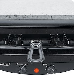 Steba RC 3 Plus Επιτραπέζια Ηλεκτρική Ψησταριά 1450W Ανοξείδωτη με Ρυθμιζόμενο Θερμοστάστη 26x36εκ.