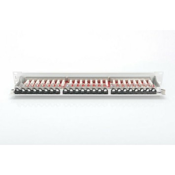 Digitus Patch Panel Shielded για Rack 1U 19