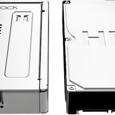 Icy Dock EZonvert PRO Enterprise Full Metal 2.5 to 3.5Inch SAS/SATA (22pin) HDD/SSD Converter/Mounting Kit for Internal 3.5Inch Drive Bay (MB982SP-1S) Ασημί (MB982SP-1S)