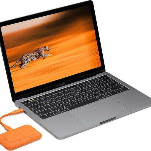 Lacie Rugged USB-C Εξωτερικός SSD 4TB 2.5