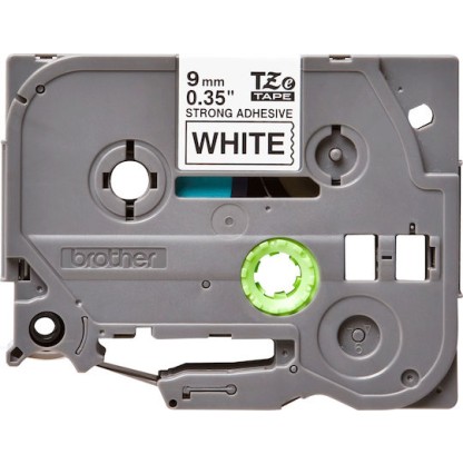 Brother Ταινία Ετικετογράφου 8m x 9mm σε Λευκό Χρώμα