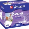 Verbatim Εγγράψιμα DVD+R 16x 4.7GB 10τμχ