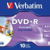Verbatim Εγγράψιμα DVD+R 16x 4.7GB 10τμχ