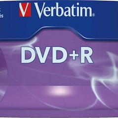 Verbatim Εγγράψιμα DVD+R 16x 4.7GB Cake Box 25τμχ