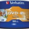Verbatim Εγγράψιμα DVD-R 16x Printable 4.7GB Cake Box 50τμχ