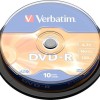 Verbatim Εγγράψιμα DVD-R 16x 4.7GB Cake Box 10τμχ