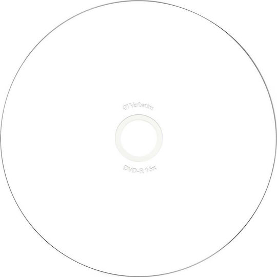 Verbatim Εγγράψιμα DVD-R 16x Printable 4.7GB Cake Box 25τμχ
