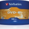 Verbatim Εγγράψιμα DVD-R 16x 4.7GB Cake Box 50τμχ