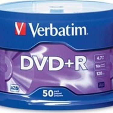 Verbatim Εγγράψιμα DVD+R 16x 4.7GB Cake Box 50τμχ