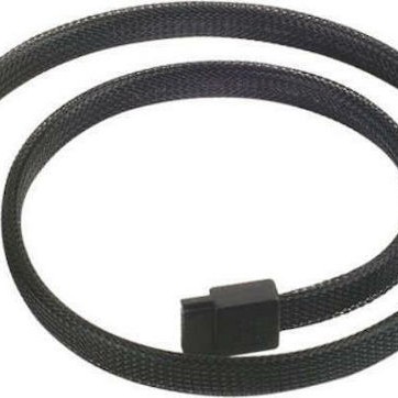 Silverstone 7-Pin SATA III - 7-Pin SATA III Cable 50cm Μαύρο (SST-CP07)