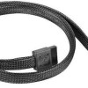 Silverstone 7-Pin SATA III - 7-Pin SATA III Cable 50cm Μαύρο (SST-CP07)