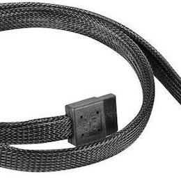 Silverstone 7-Pin SATA III - 7-Pin SATA III Cable 50cm Μαύρο (SST-CP07)
