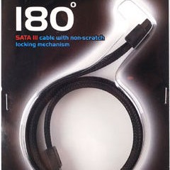 Silverstone 7-Pin SATA III - 7-Pin SATA III Cable 50cm Μαύρο (SST-CP07)