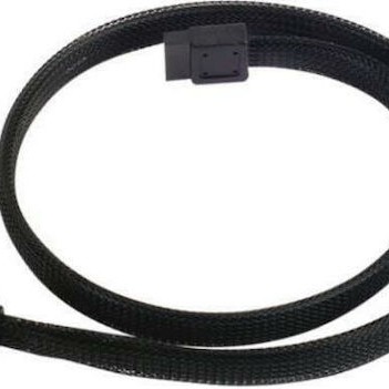 Silverstone 7-Pin SATA III - 7-Pin SATA III Cable 50cm Μαύρο (SST-CP08)