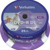 Verbatim Εγγράψιμα DVD+R 8x Dual Layer 8.5GB Cake Box 25τμχ